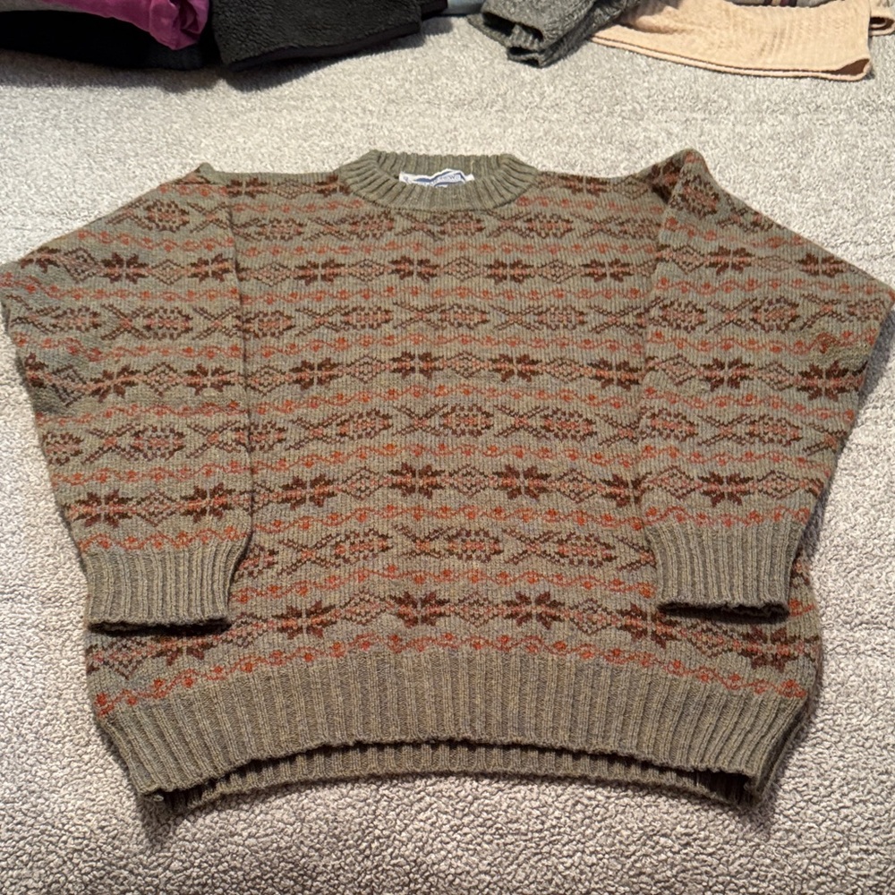 Cozy Patterned Sweater